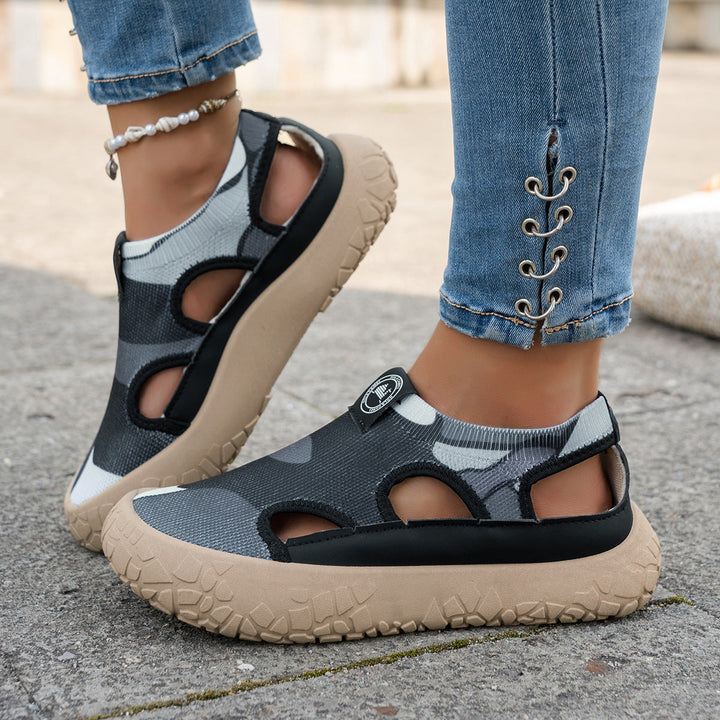 Sneakersy do codziennego użytku – widok z góry