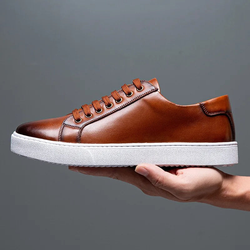 Sneakersy Męskie Casual Sznurowane