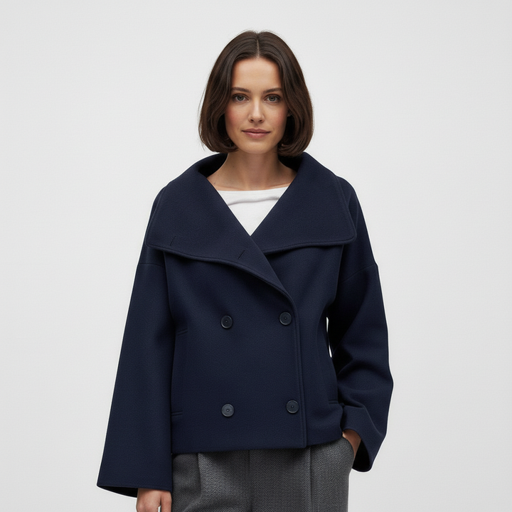 Kurtka Damska Krótka Dwurzędowa