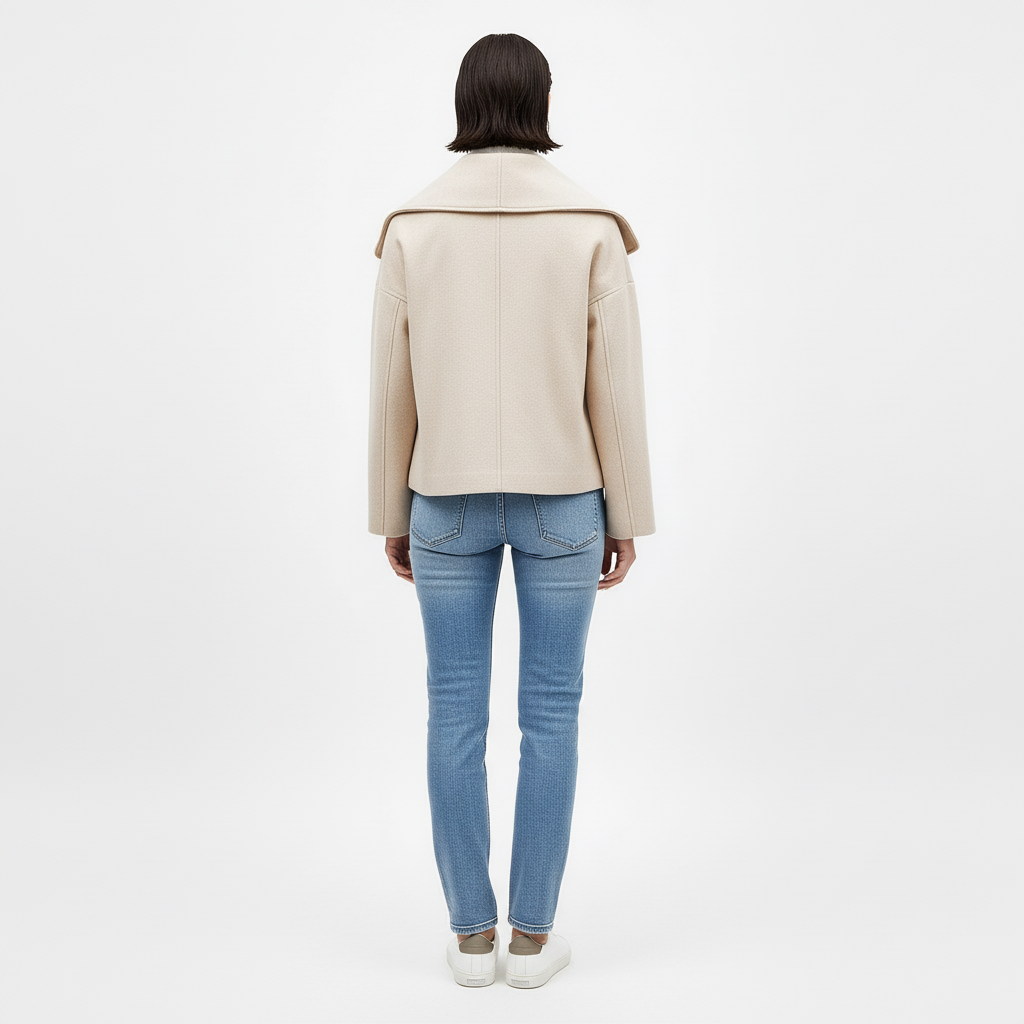 Kurtka Damska Krótka Dwurzędowa