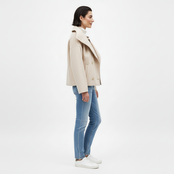 Kurtka Damska Krótka Dwurzędowa