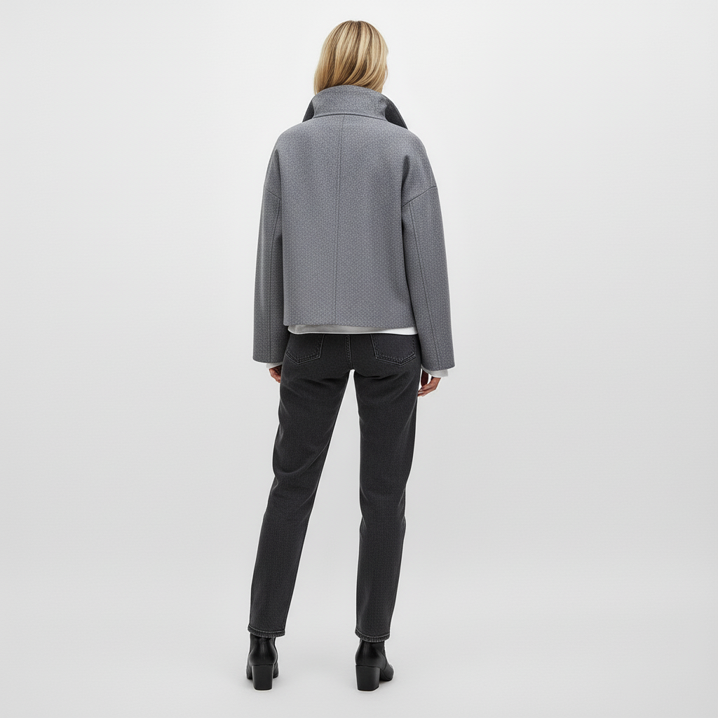 Kurtka Damska Krótka Dwurzędowa