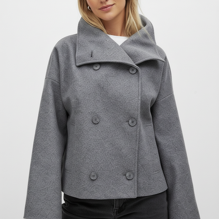 Kurtka Damska Krótka Dwurzędowa