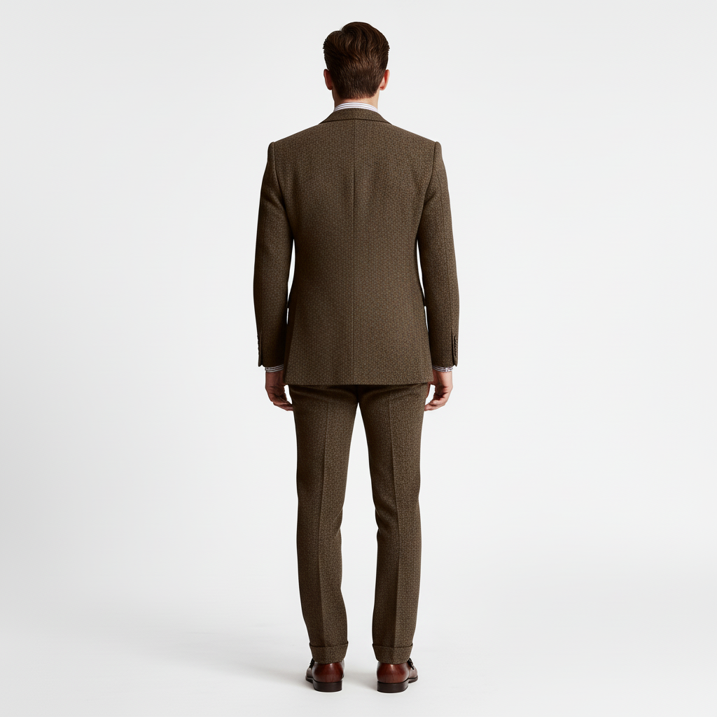 Garnitur Męski Trzyczęściowy w Klasycznym Stylu