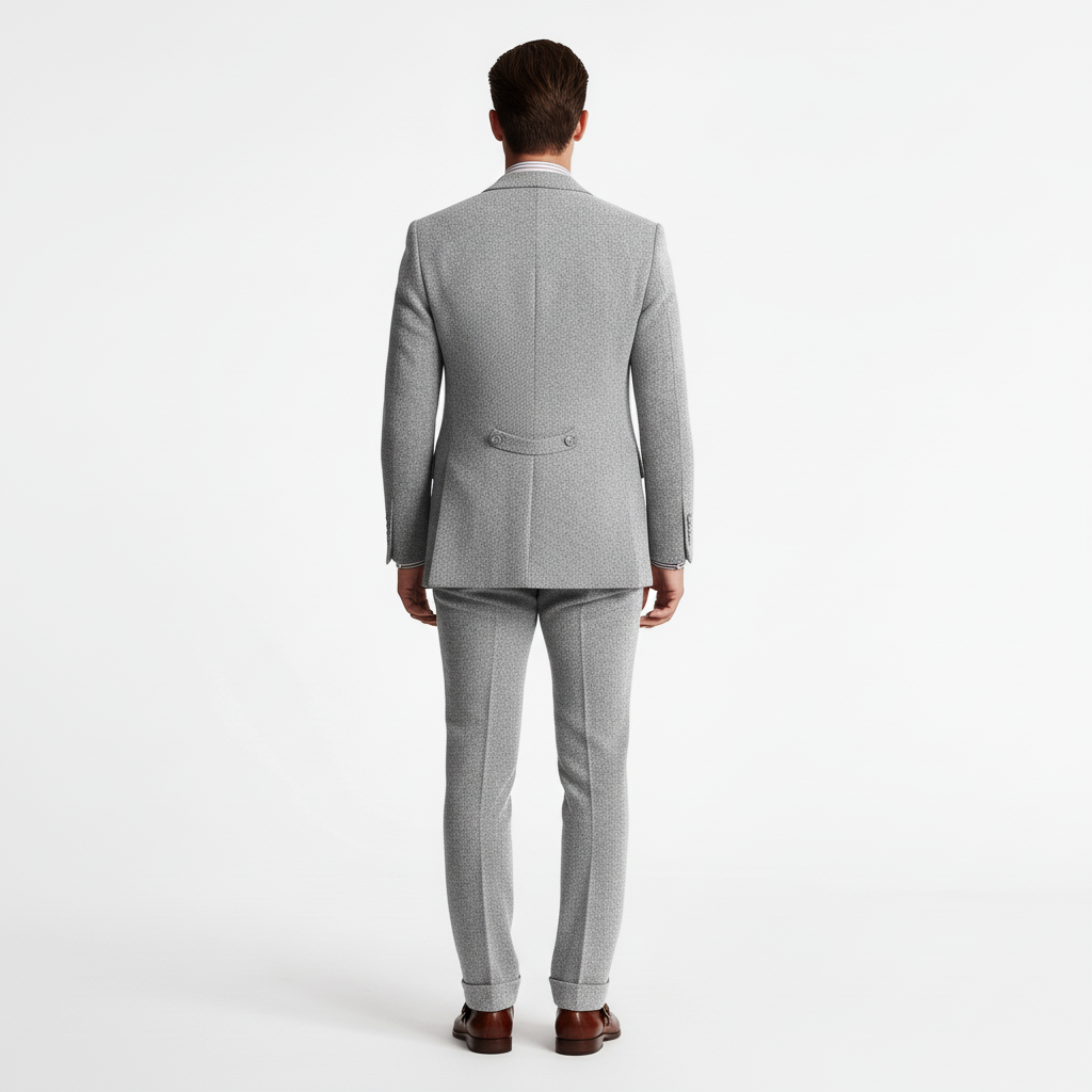 Garnitur Męski Trzyczęściowy w Klasycznym Stylu