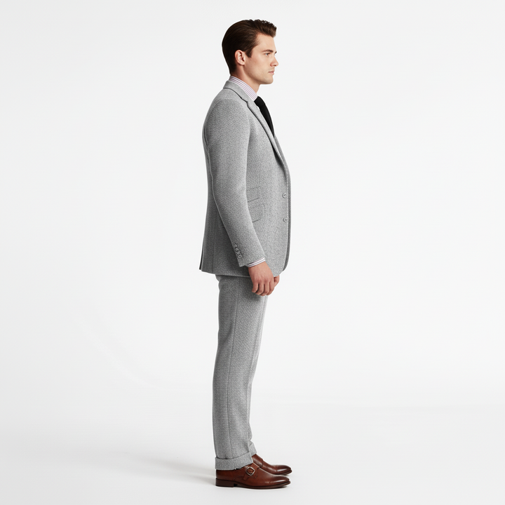 Garnitur Męski Trzyczęściowy w Klasycznym Stylu