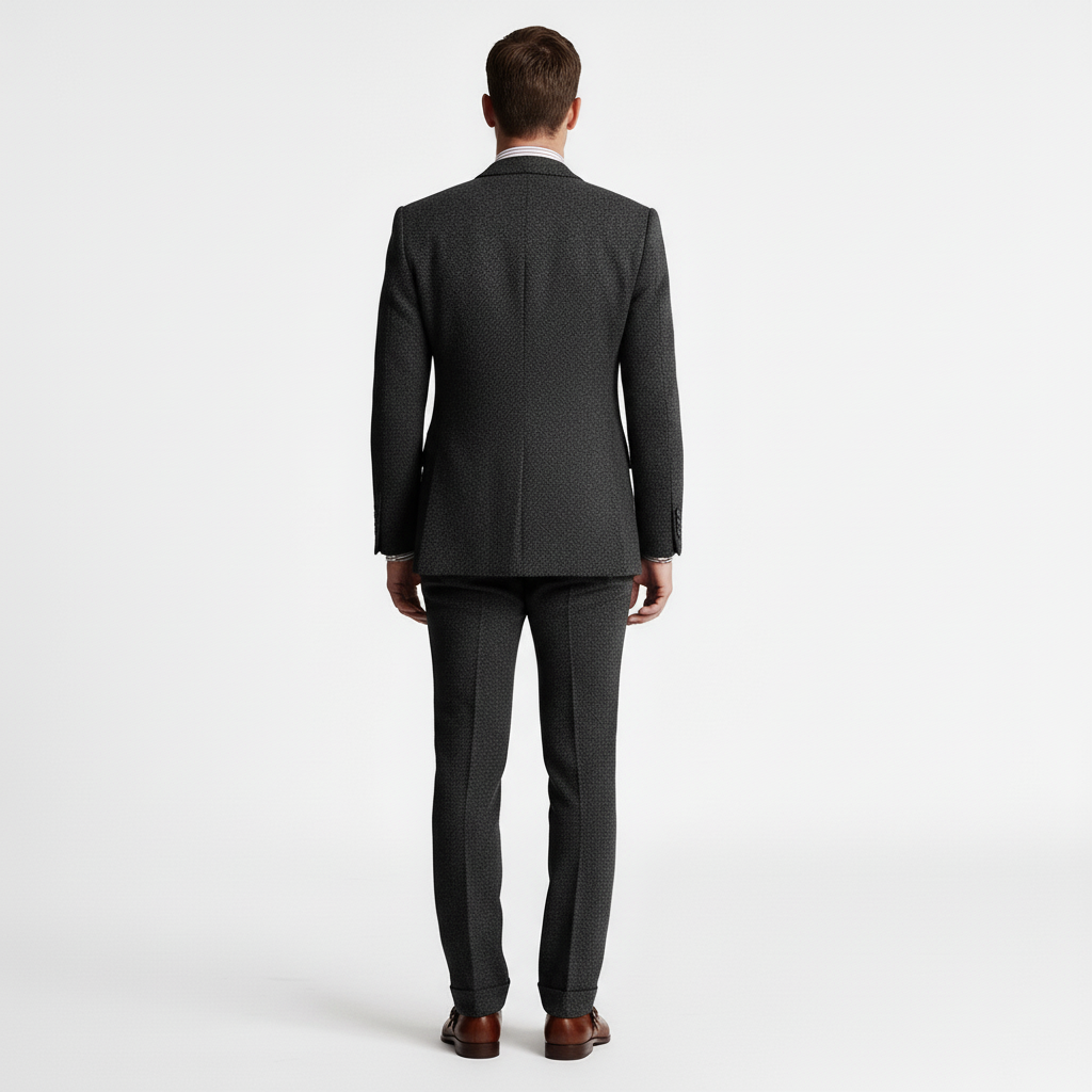 Garnitur Męski Trzyczęściowy w Klasycznym Stylu