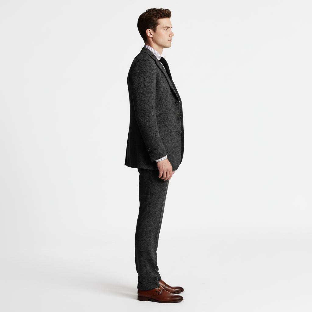Garnitur Męski Trzyczęściowy w Klasycznym Stylu
