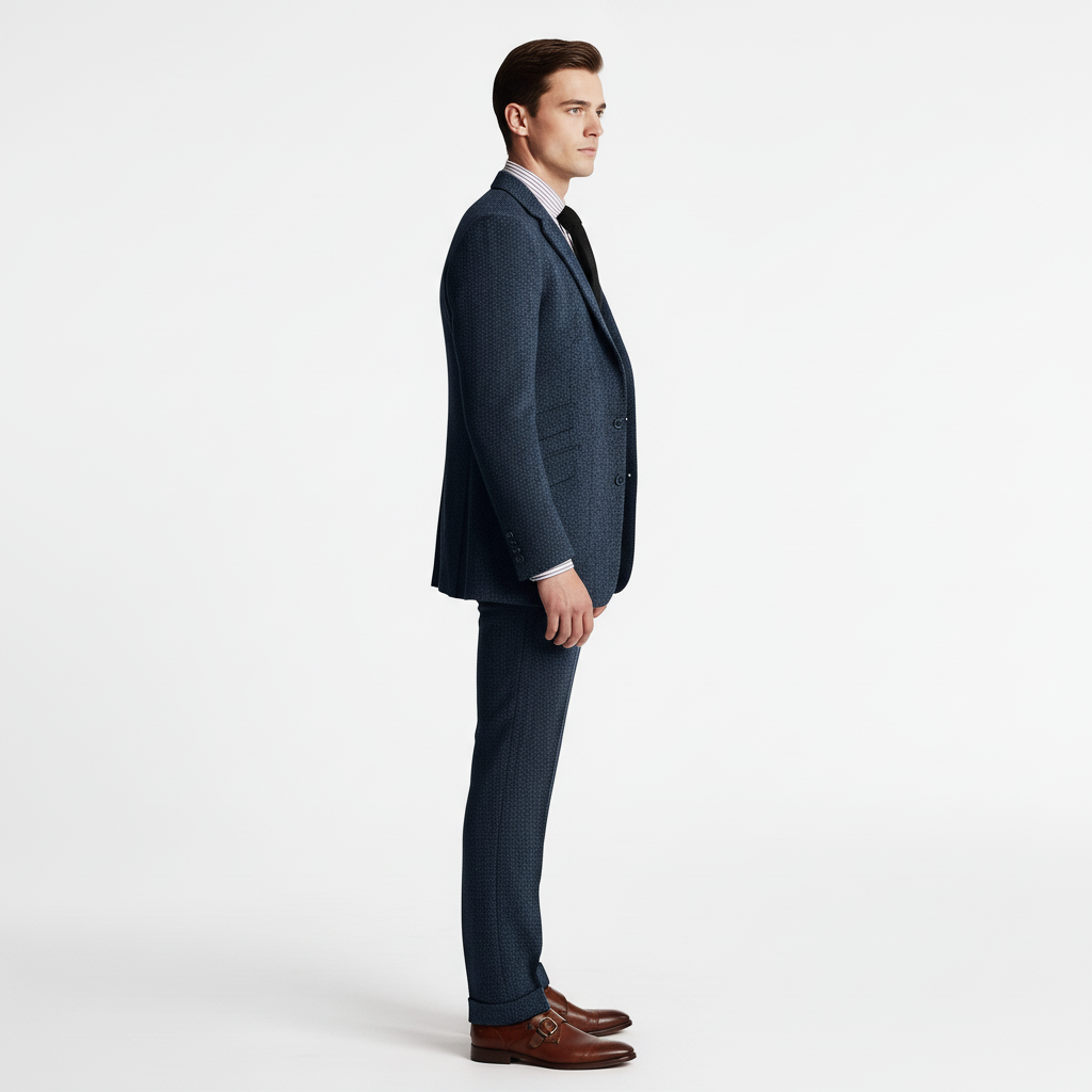 Garnitur Męski Trzyczęściowy w Klasycznym Stylu