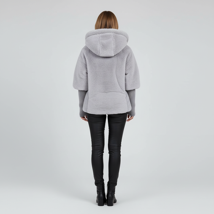 Kurtka Damska Zimowa Ocieplana z Kapturem