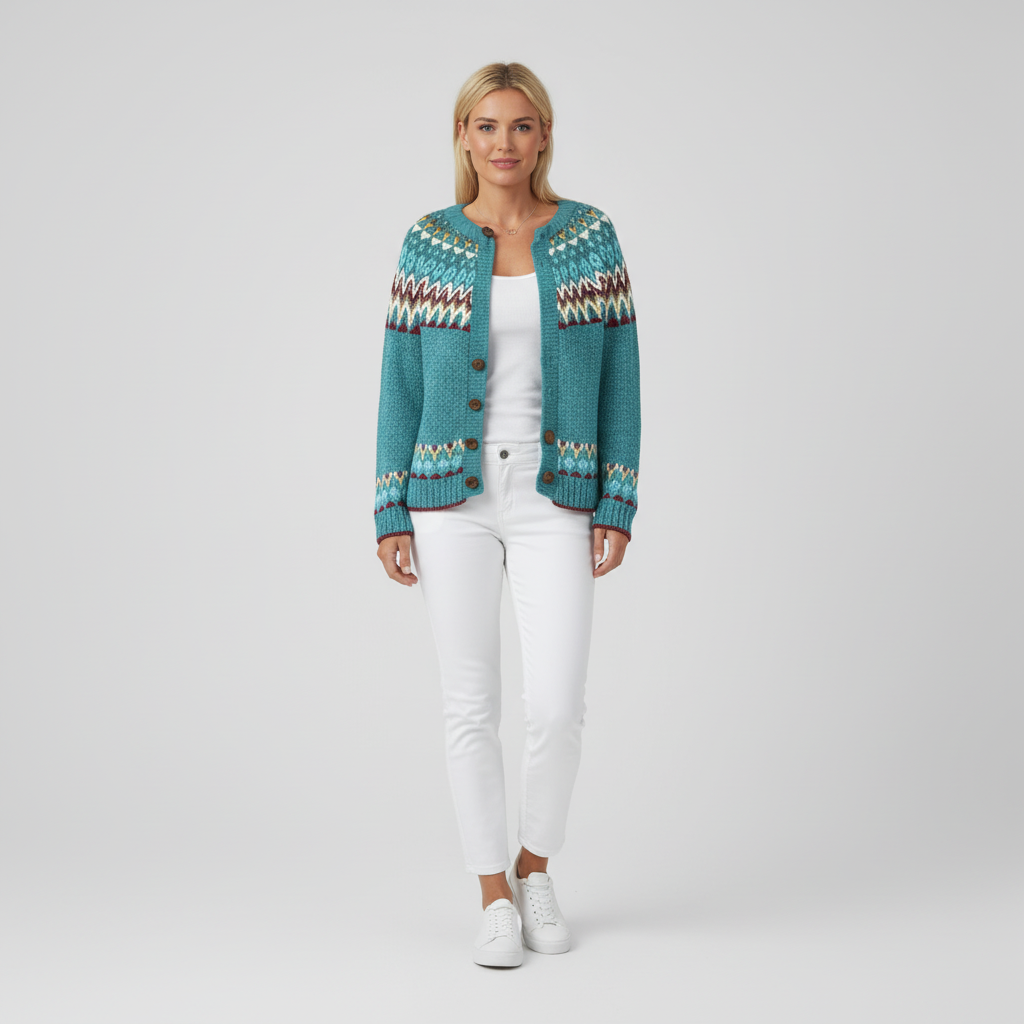 Damski Kardigan z Guzikami