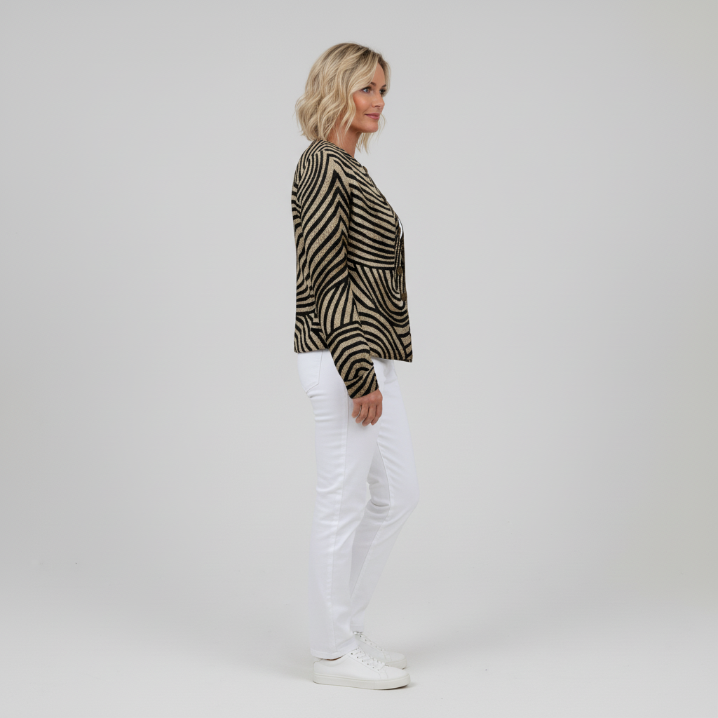 Damski Kardigan z Guzikami