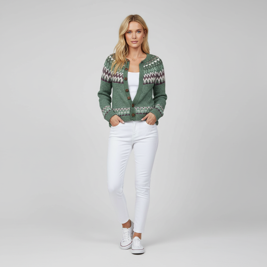 Damski Kardigan z Guzikami