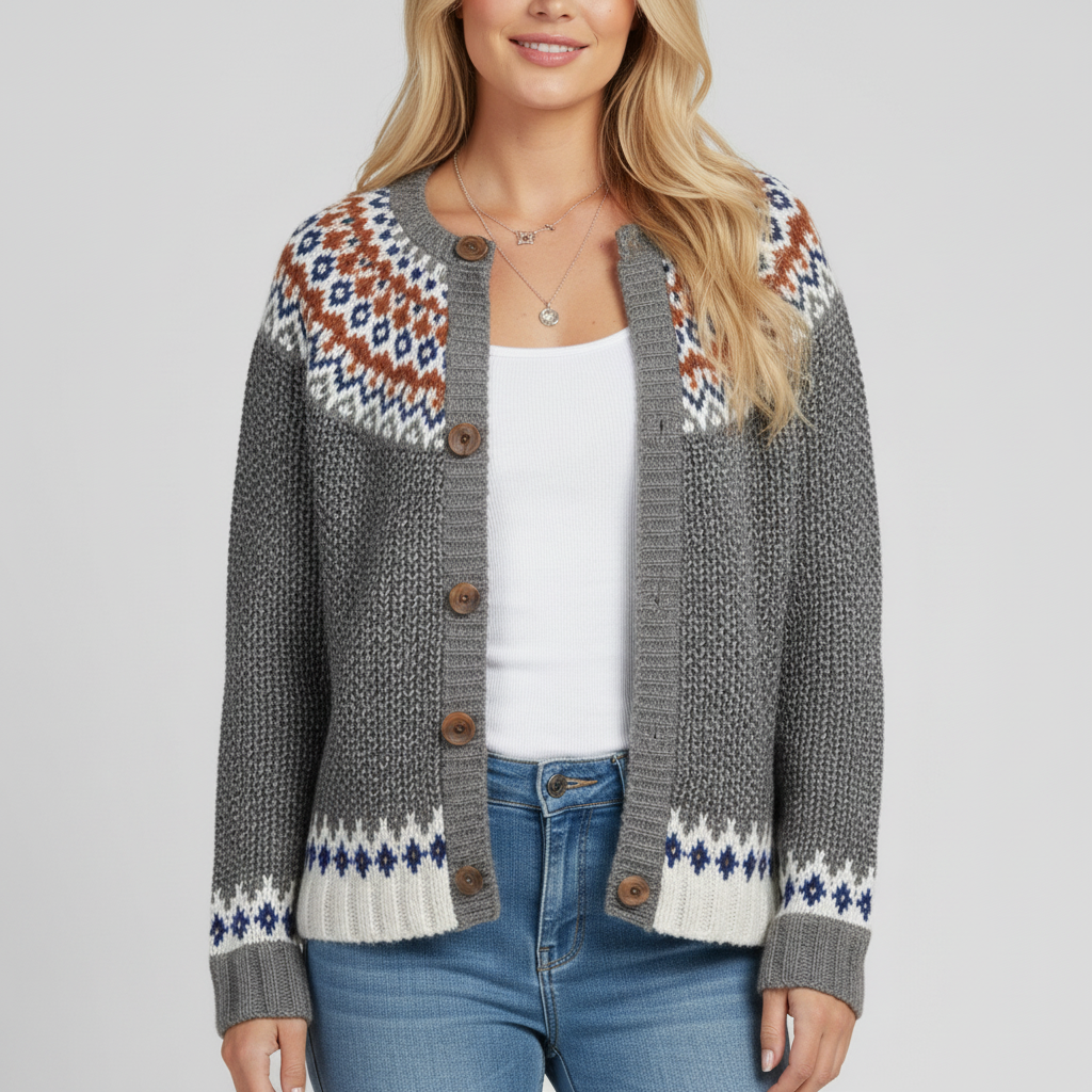 Damski Kardigan z Guzikami