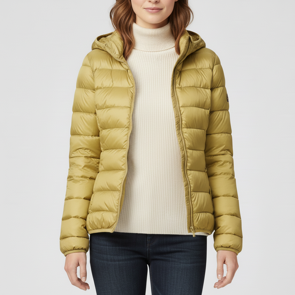 Damska Kurtka Puchowa – Elegancki Fason na Zimowe Dni