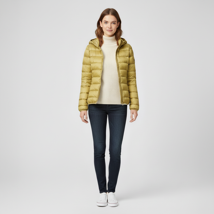 Damska Kurtka Puchowa – Elegancki Fason na Zimowe Dni