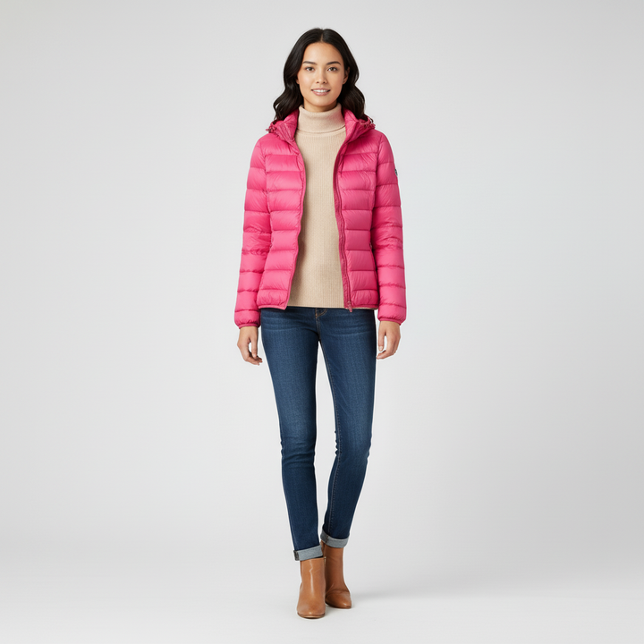 Damska Kurtka Puchowa – Elegancki Fason na Zimowe Dni