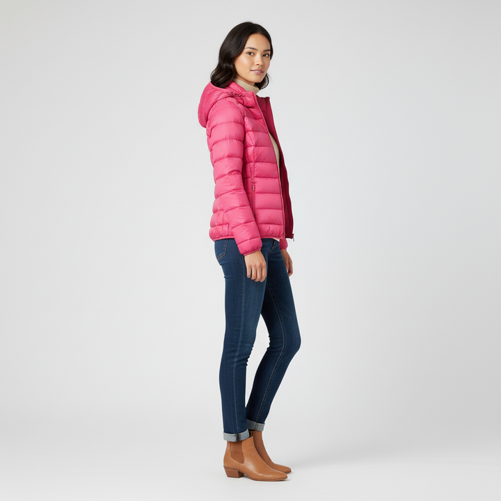 Damska Kurtka Puchowa – Elegancki Fason na Zimowe Dni