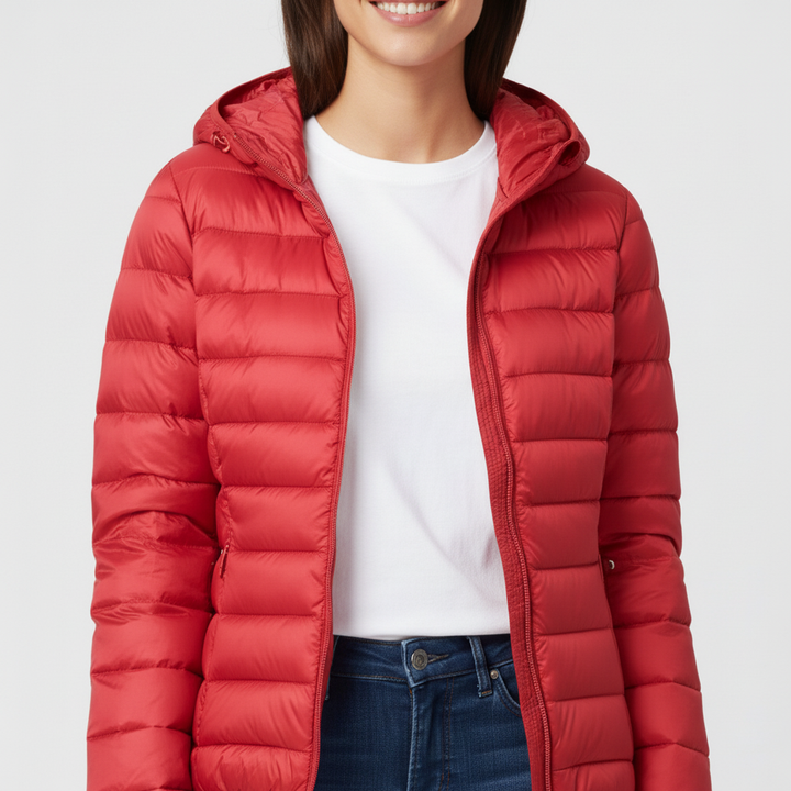 Damska Kurtka Puchowa – Elegancki Fason na Zimowe Dni