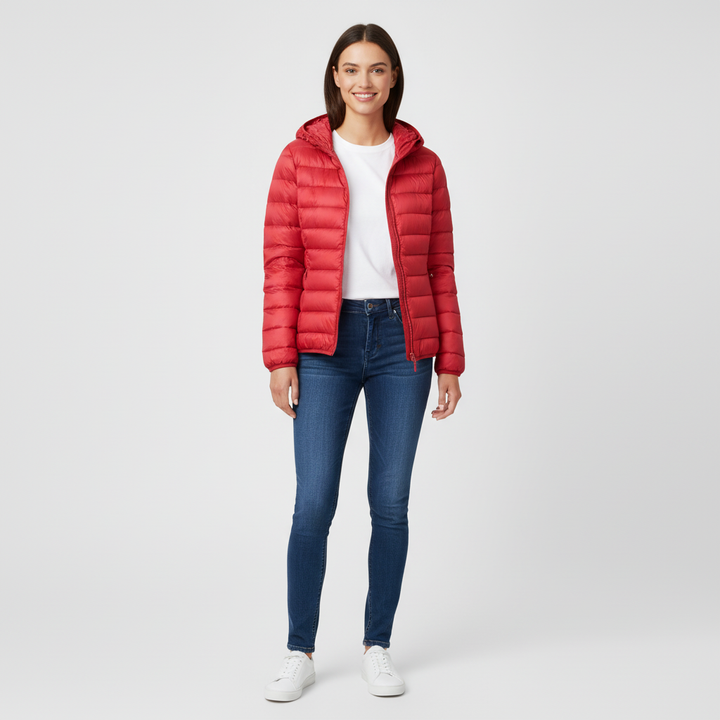 Damska Kurtka Puchowa – Elegancki Fason na Zimowe Dni