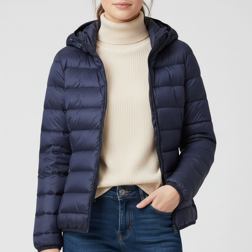 Damska Kurtka Puchowa – Elegancki Fason na Zimowe Dni