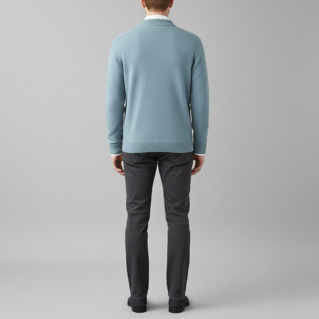 Męski Sweter w Stylu Retro