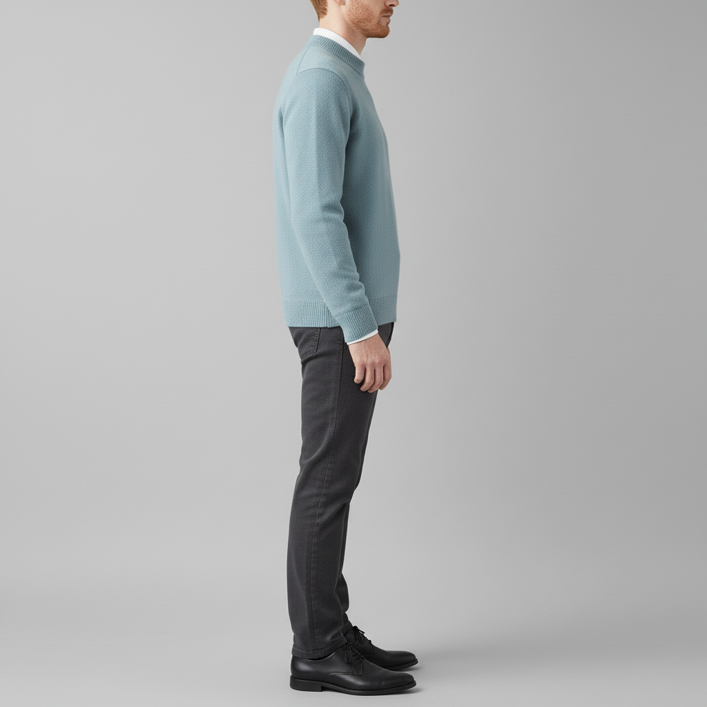 Męski Sweter w Stylu Retro