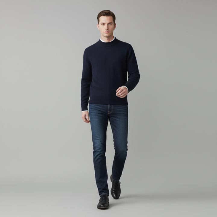 Męski Sweter w Stylu Retro