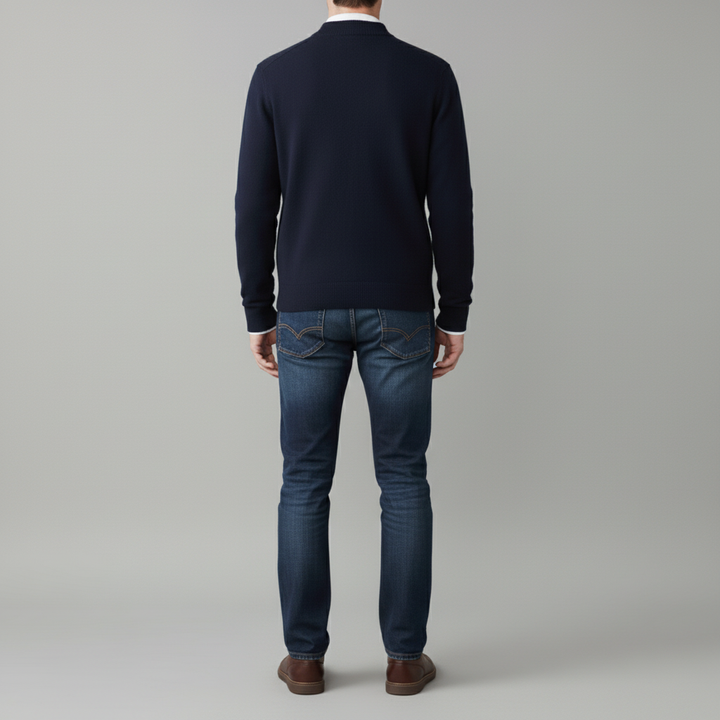 Męski Sweter w Stylu Retro