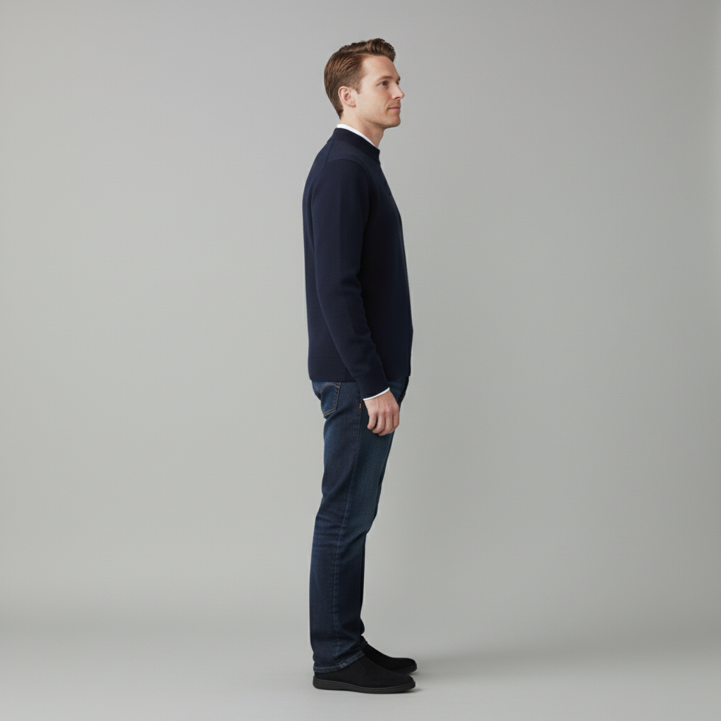 Męski Sweter w Stylu Retro