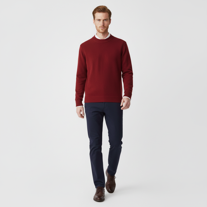 Męski Sweter w Stylu Retro