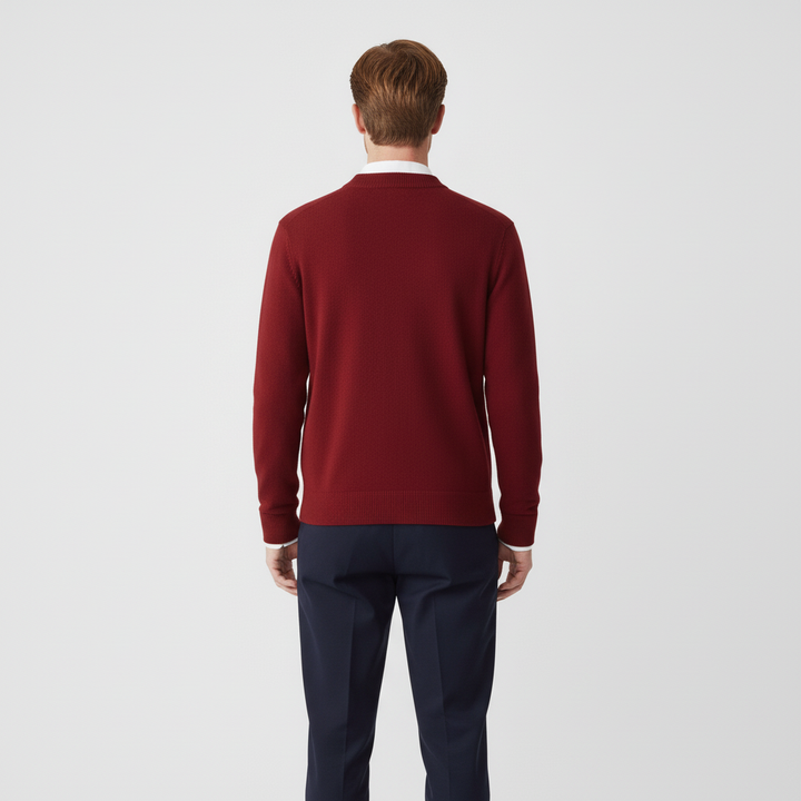 Męski Sweter w Stylu Retro