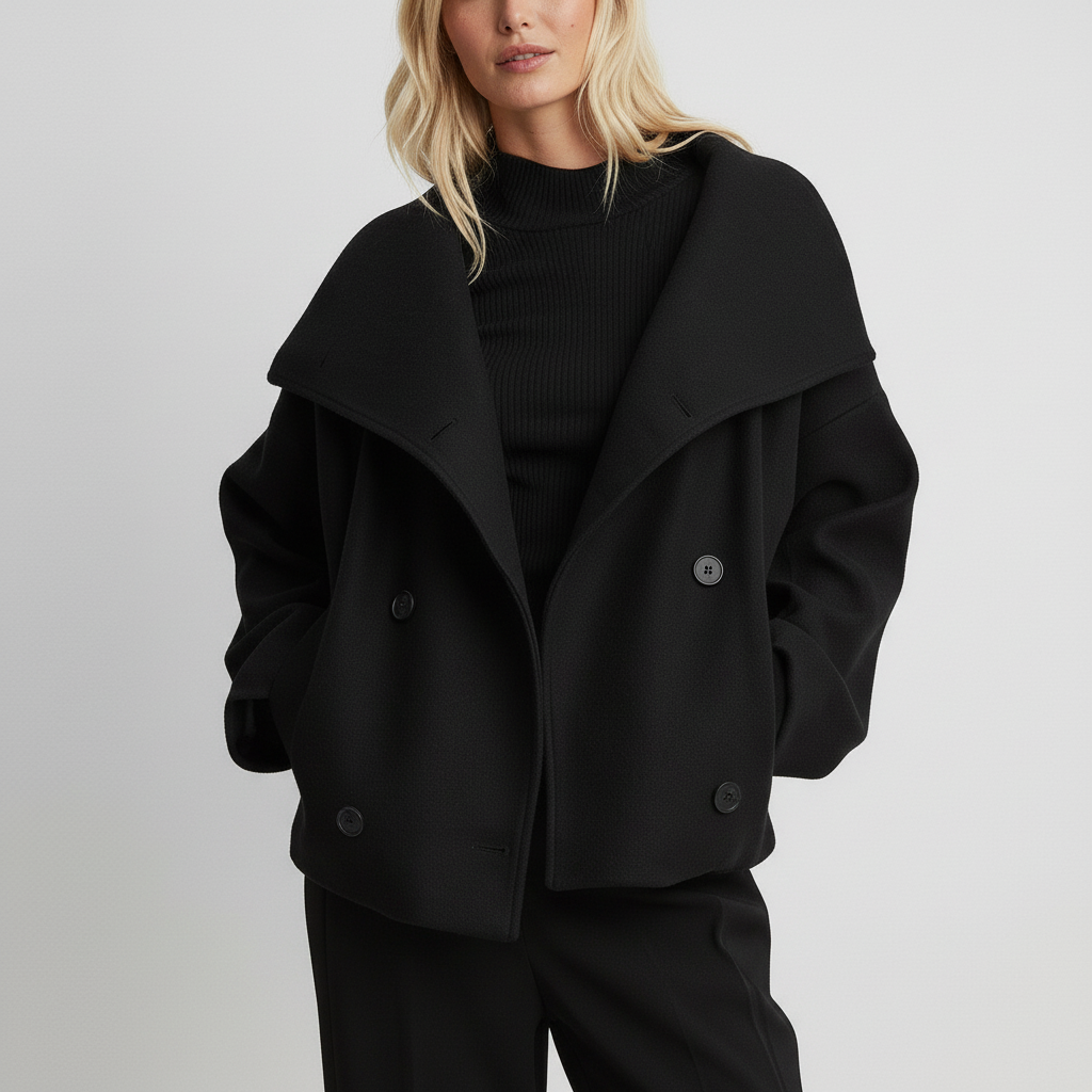 Kurtka Damska Krótka Dwurzędowa