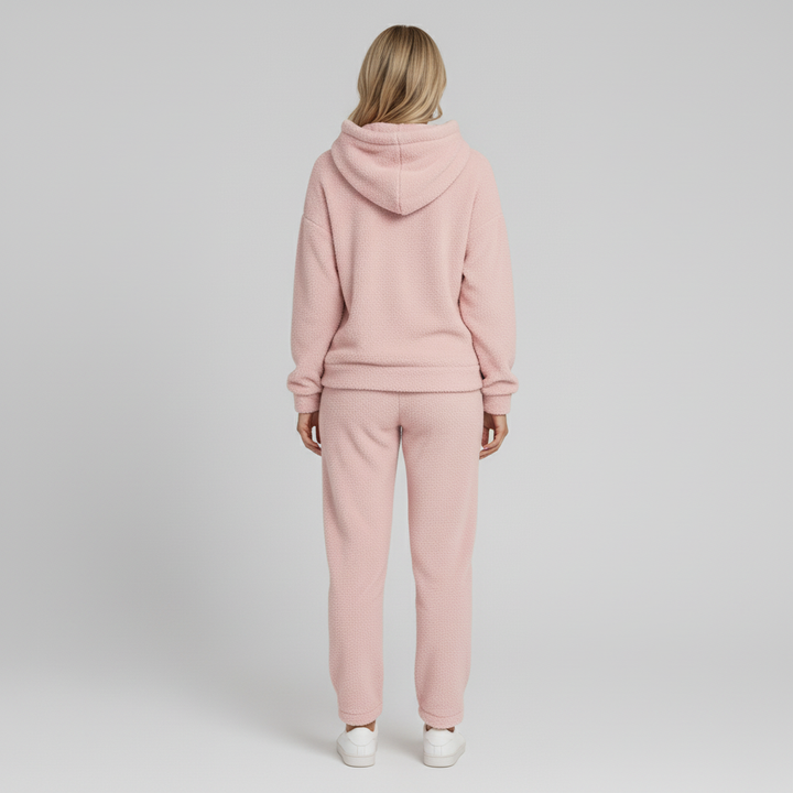 Damski Zestaw Polarowy z Kapturem