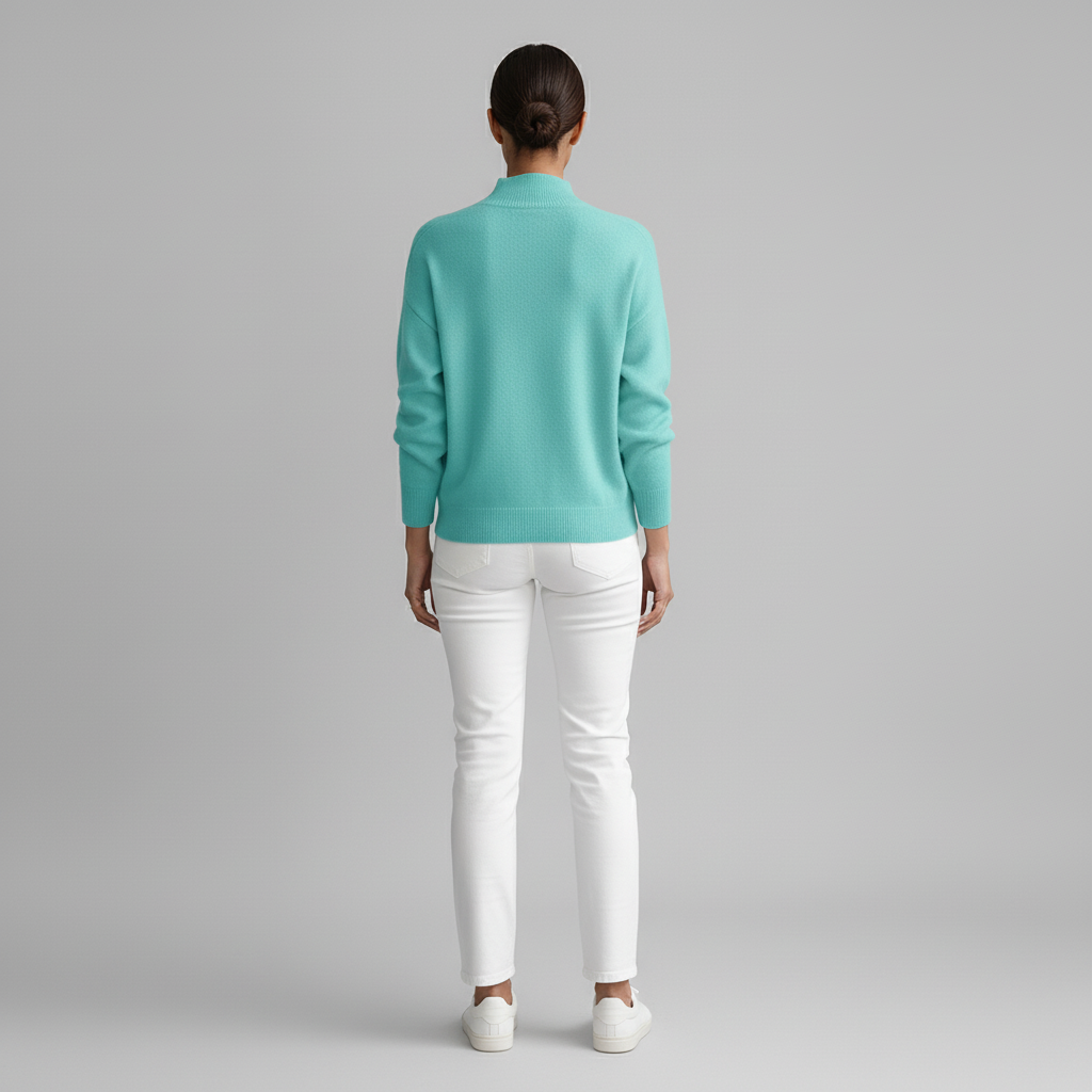 Damski Sweter z Golfem