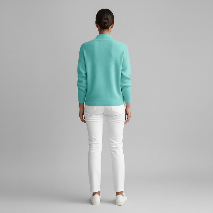 Damski Sweter z Golfem