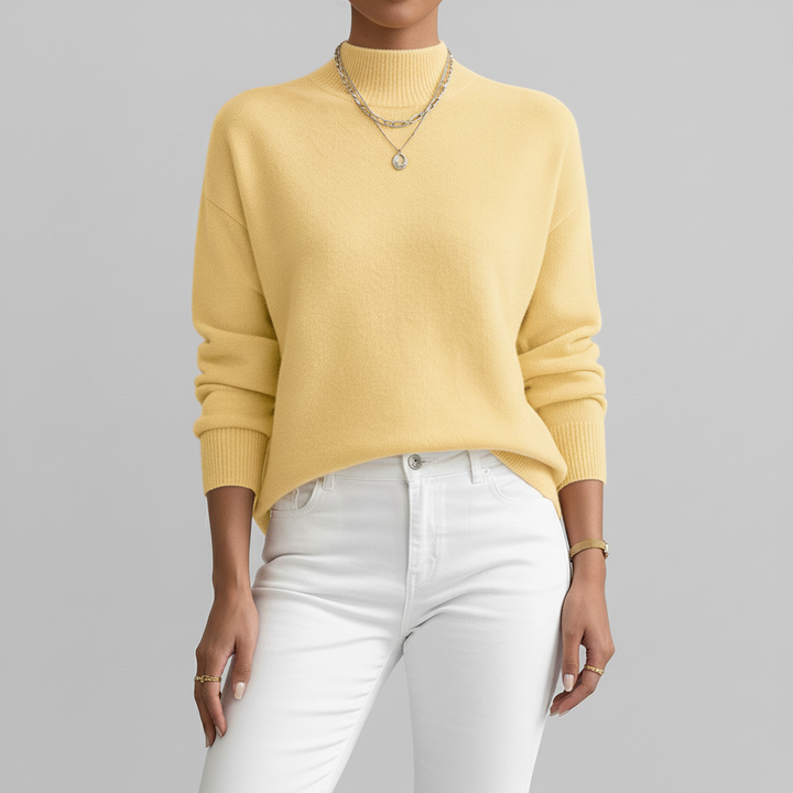 Damski Sweter z Golfem