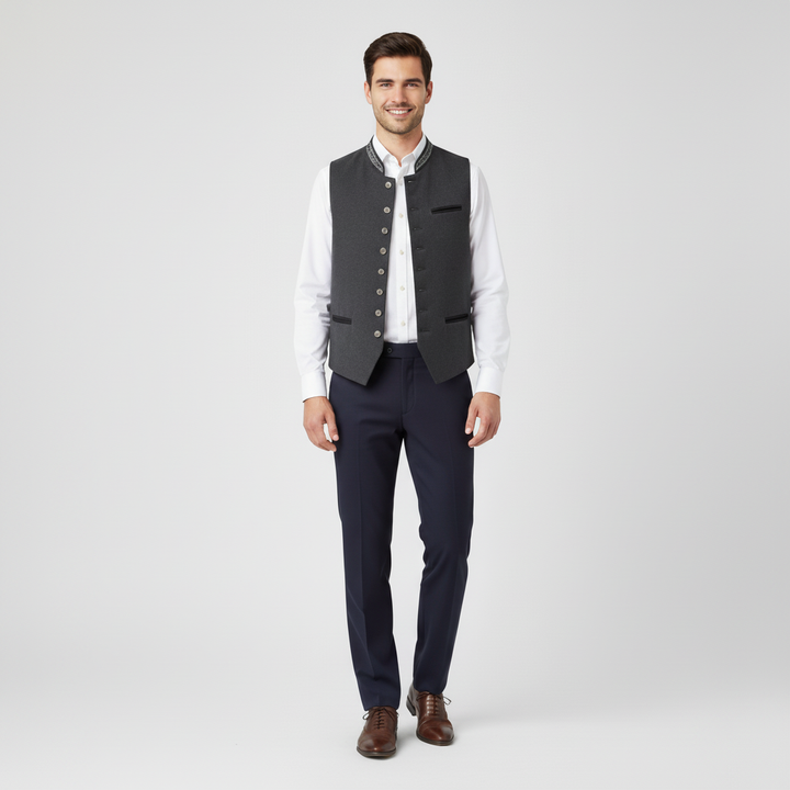 Kamizelka męska w klasycznym stylu