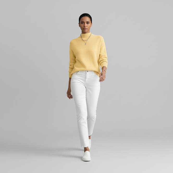 Damski Sweter z Golfem