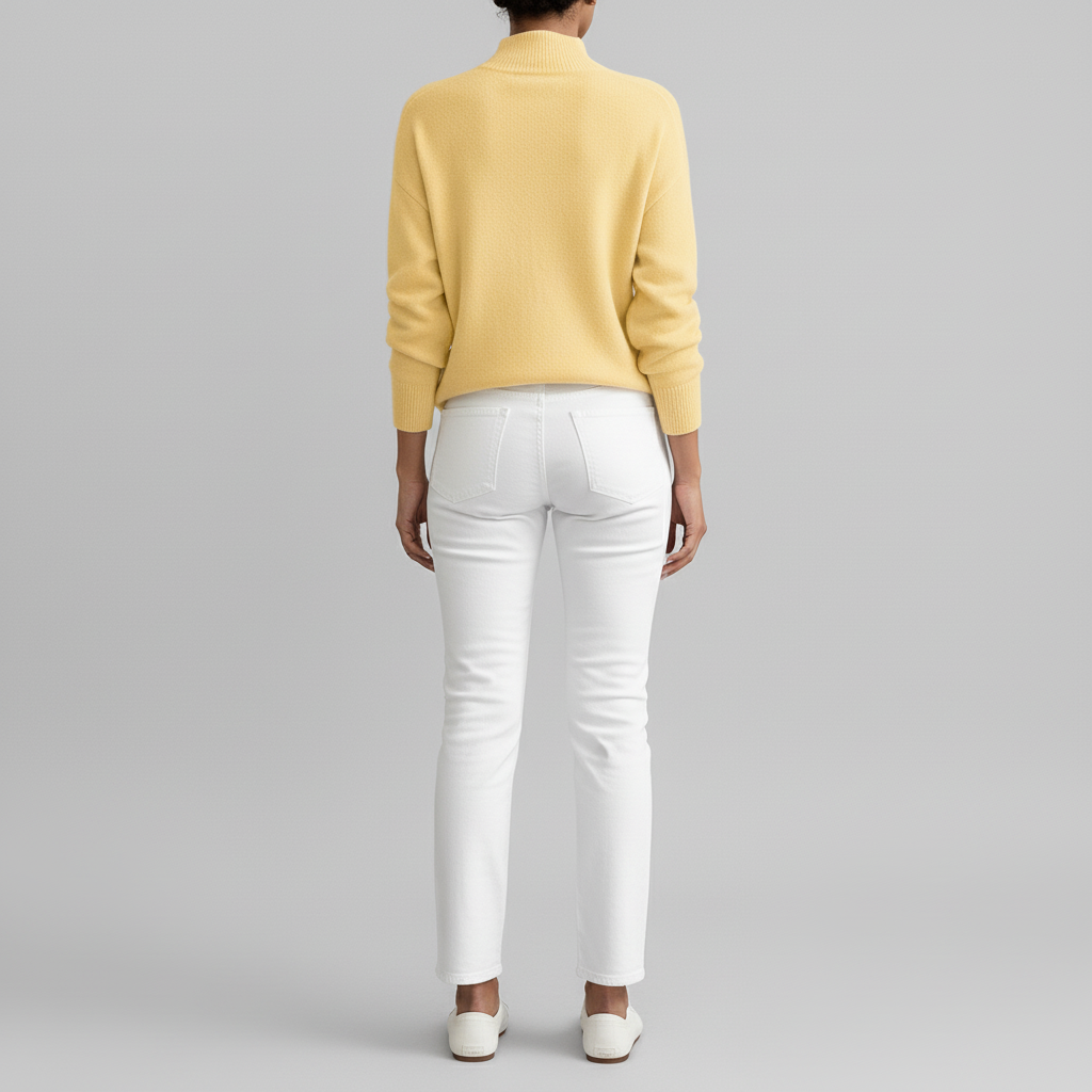 Damski Sweter z Golfem