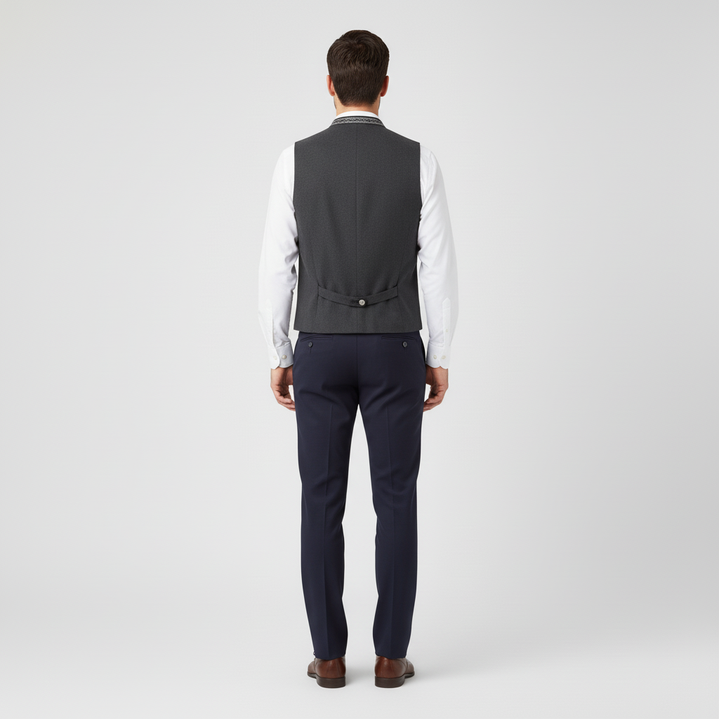 Kamizelka męska w klasycznym stylu