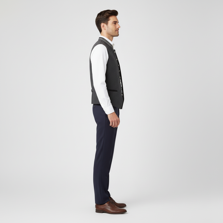 Kamizelka męska w klasycznym stylu