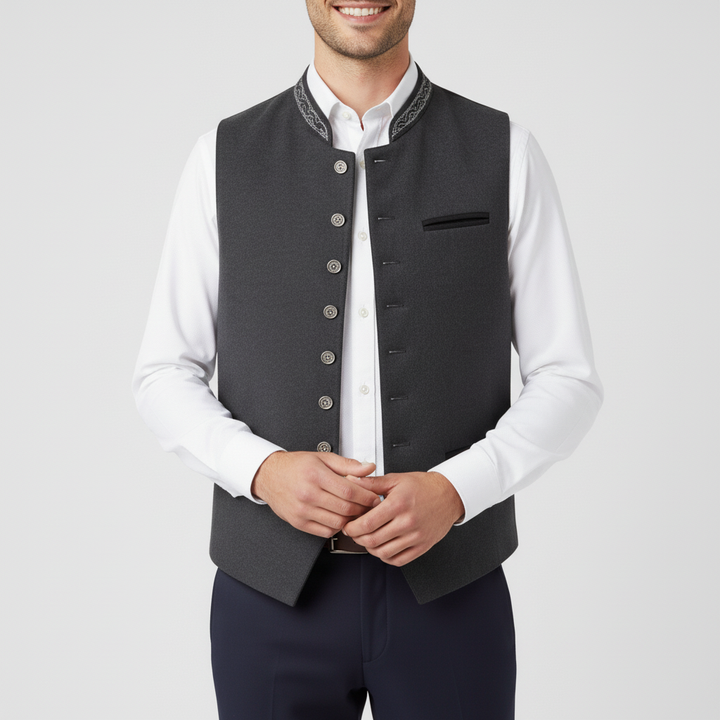 Kamizelka męska w klasycznym stylu