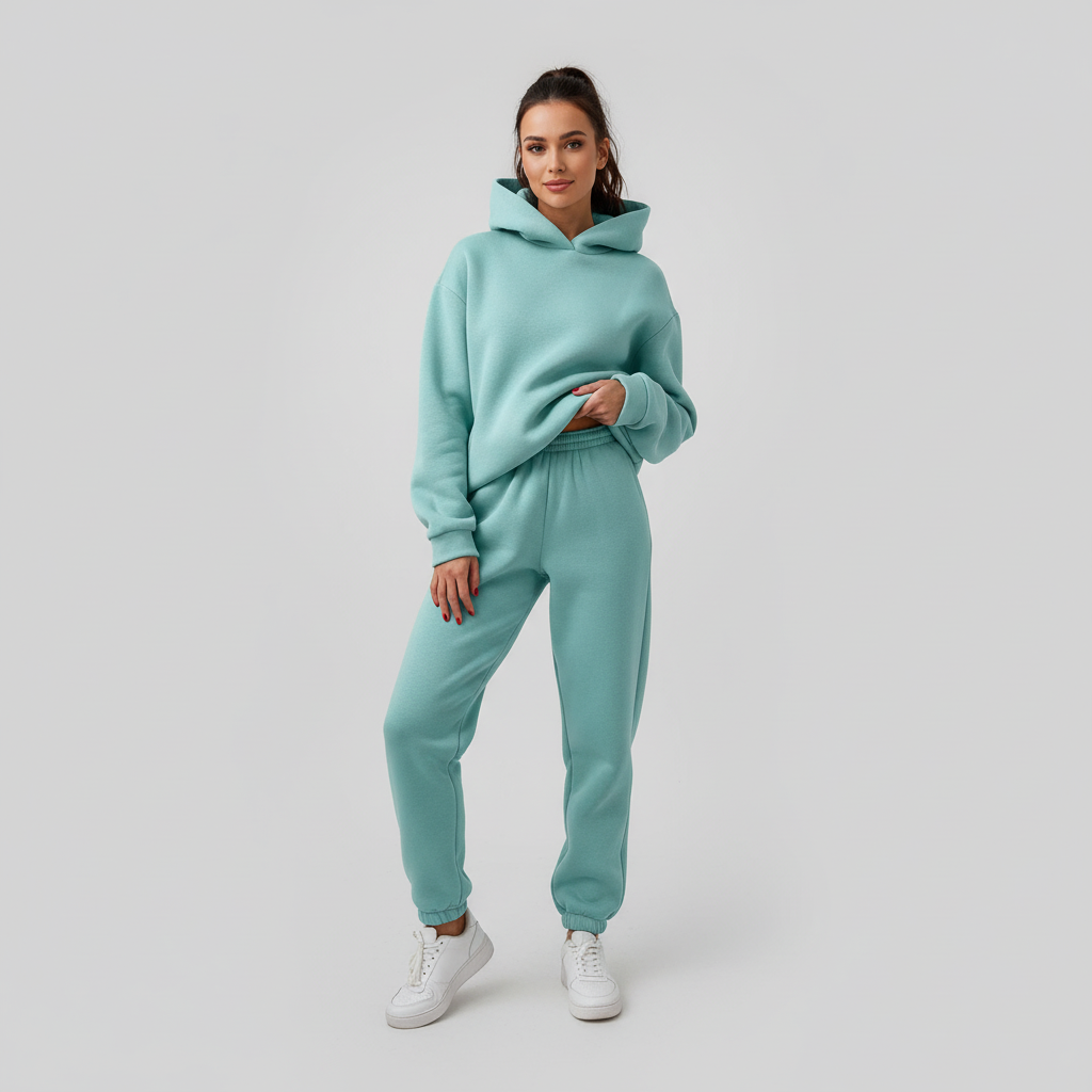 Dres Damski Dwuczęściowy Regular Fit