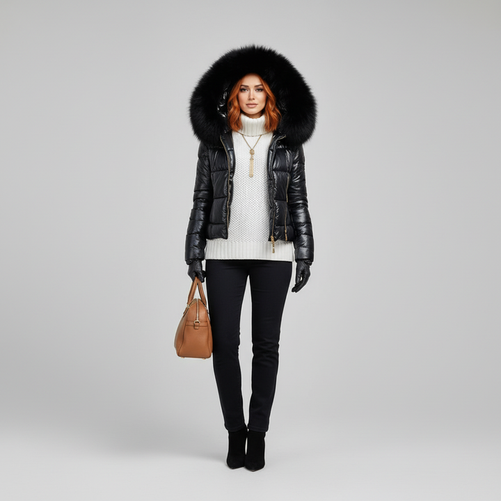 Damska Kurtka Puchowa – Lekka i Ciepła na Zimę