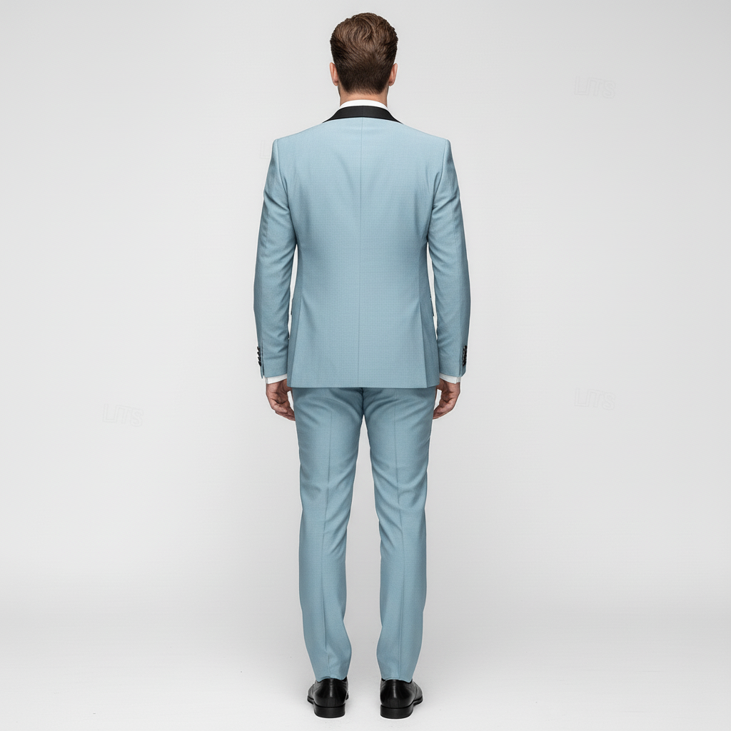 Garnitur Męski Trzyczęściowy z Blazerem i Kamizelką