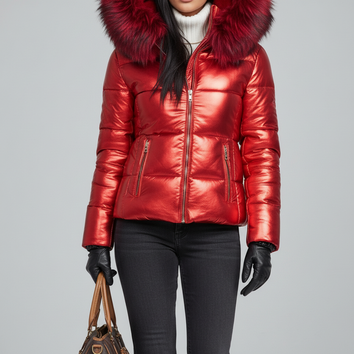 Damska Kurtka Puchowa – Lekka i Ciepła na Zimę