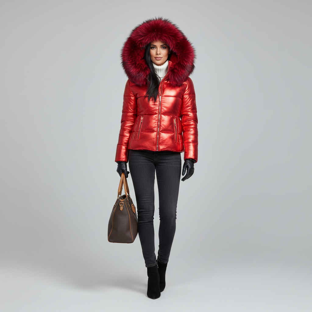 Damska Kurtka Puchowa – Lekka i Ciepła na Zimę