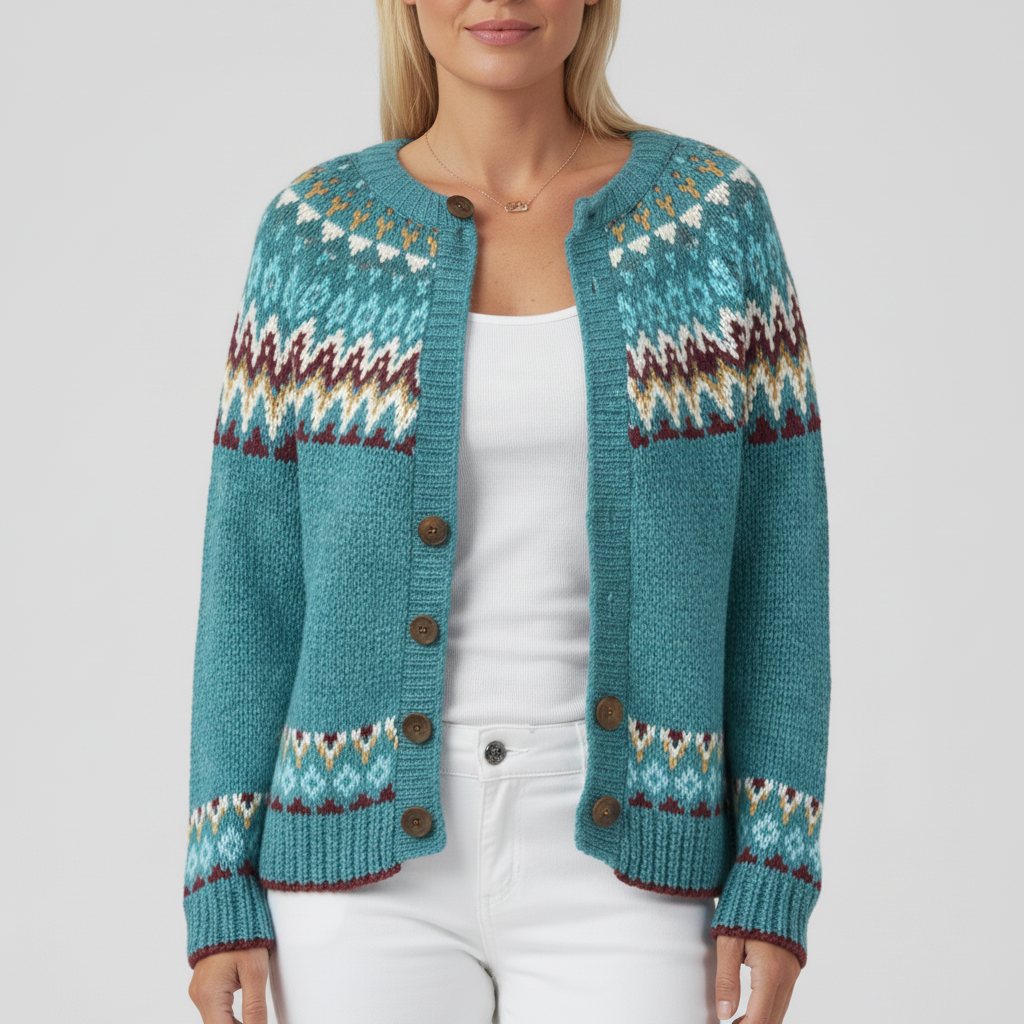 Damski Kardigan z Guzikami