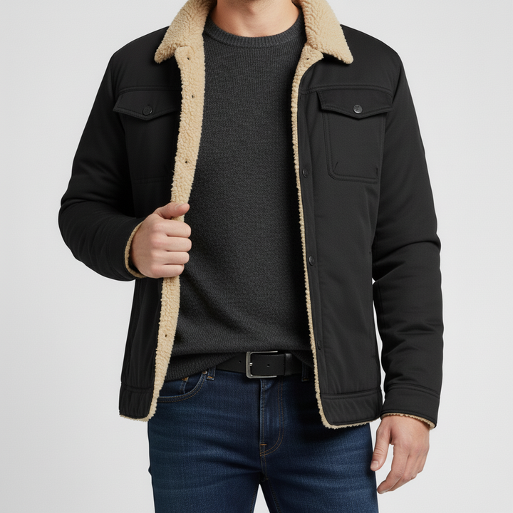 Męska Kurtka Zimowa – Swobodny Fason na Chłodne Dni